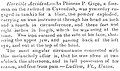 Erster bekannter Zeitungsbericht über den Unfall vom 21. September 1848 in der Boston Post