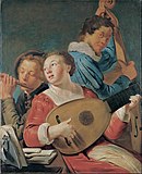 Музыканты. Между 1620 и 1623. Холст, масло. Музей изобразительных искусств, Бильбао, Испания