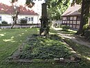 Grabstätte eines polnischen Soldaten, auf dem Friedhof