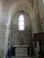 Chapelle du sud, niche d'autel.