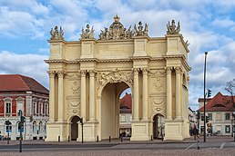 Бранденбургские ворота в Потсдаме. 1770