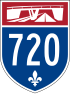 Autoroute 720 shield