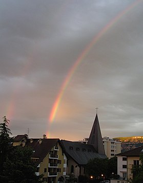 Arc-en-ciel sur Saint-Julien