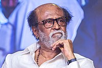 Rajinikanth at the Inauguration of MGR Statue 1.jpg