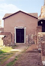Santa Maria Antiqua, in the Forum Romanum, 5th century, seat of Pope John VII Rome SantaMariaAntiqua01.jpg