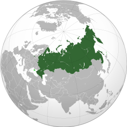 Russia - Localizzazione