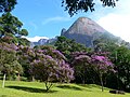 Batholith Serra dos Órgãos im Gebirgszug Serra do Mar im Nationalpark Serra dos Órgãos/Bundesstaat Rio de Janeiro