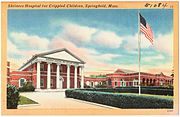 Shriners Hospital for Children, Springfield, Massachusetts, 1924.