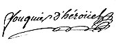 signature de Pierre-Éloi Fouquier d'Hérouël