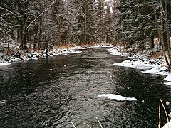 La rivière Sivakkajoki à Valtimo.