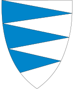 Coat of arms of Sogn og Fjordane county (1983-2019)