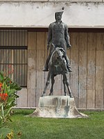 Statue équestre de János Bottyán, Vác