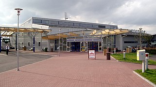 Stockholm Skavsta Airport, terminal entrance