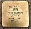 Stolperstein Malchow Lange Straße 43 Lisel Schlomann