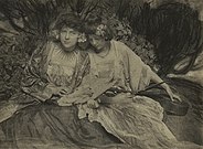 The Misses Ide in Samoa, 1908