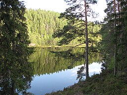 Trehörningen i Kilsbergen, Närke.