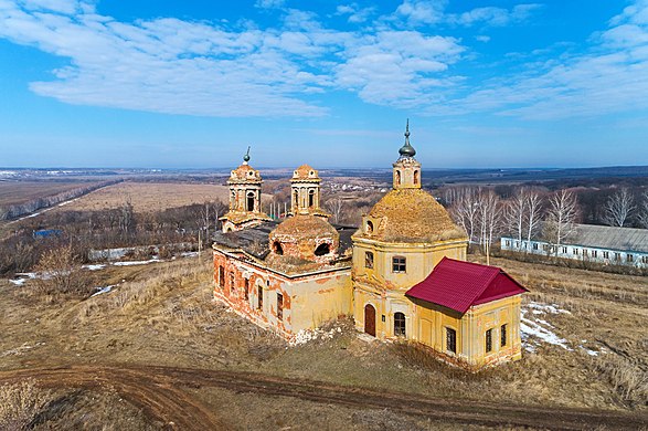 39. Церковь Казанской иконы Божией Матери, Воейково, Милославский район Автор — Ludvig14