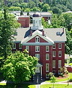 Waller Hall from the Oregon Capitol