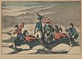 K Currier and Ives (-1907) Washington Crossing the Delaware – Evening Previous to the Battle of Trenton, December 5th, 1776 1857–71 Hand-colored lithograph