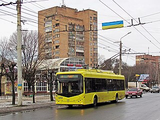 БКМ-321 № 0203 на маршруті № 2, вулиця Паркова