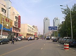 Guangkai'er Road within the subdistrict, 2014