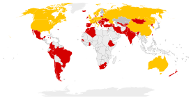 Карта распространения