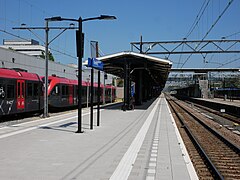 Dordrecht, Bahnsteiggleise 1 und 20