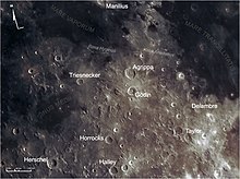 L'area del cratere