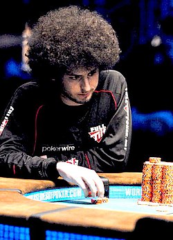 Jacob vuoden 2007 WSOP:ssa.