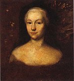 Portrait d’Anna Leopoldovna (1718-1746), vers 1733