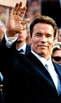 Schwarzenegger no Festival de Cannes de 2003.