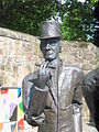 Denkmal am Zigarrenmuseum in Bünde, Kreis Herford