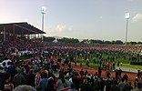 İlçede bulunan Atatürk Stadyumu'nda kutlamalar