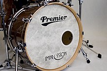 Bass drum Premier (8639408589).jpg