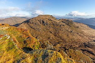 Paysage des Highlands à l'entrée de la péninsule de Cowal (Écosse). (définition réelle 5 472 × 3 648)