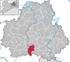 Lage der Stadt Bischofswerda im Landkreis Bautzen