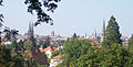 Blick vom Bromberg auf die Wiehre (Freiburg im Breisgau)