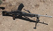 A Bren machine gun, a similar model to the disputed weapons