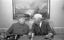 Helene Weber et le président Heuss en 1959