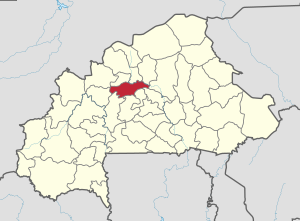 Location in Burkina Faso