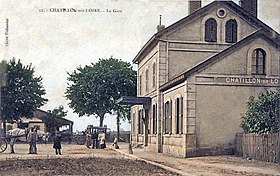 Stacidomo Châtillon-sur-Loire (ĉirkaŭ 1900)