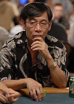 Chau Giang WSOP-turnauksessa vuonna 2008.