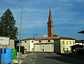 Campanile della parrocchiale di Mareno di Piave.