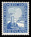 Briefmarke von 1925
