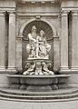 Der Albrechtsbrunnen in Wien, Allegorie auf den Flussgott Danuvius und die Stadt Vindobona