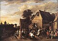 Vlaamse kermis (1652) David Teniers (II), Koninklijke Musea voor Schone Kunsten van België, Brussel