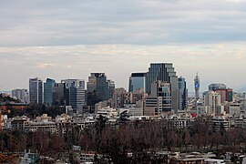 Innenstadt von Santiago