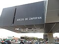 External view of the Arcos de Zapopan station