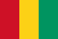 Drapeau de la Guinée.