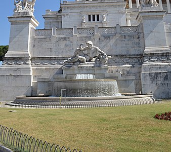 Fontein van de Adriatische Zee.